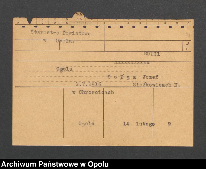 Obraz 4 z jednostki "[Nowak Josef, Ratibor]"