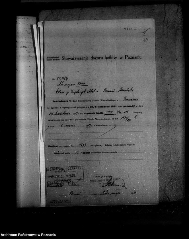 Obraz 16 z jednostki "Fabryka gliceryny własność "Chemofar" Spółka z o.o. Fabryka mebli A. Tabaki w Swarzędzu nr 5944"