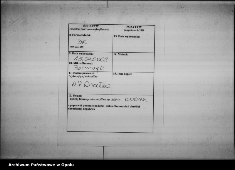 Obraz 3 z jednostki "Acta des Magistrats zu Oppeln betreffend die Revision der Statuten der schon bestehenden ältern Innungen de anno 1848"