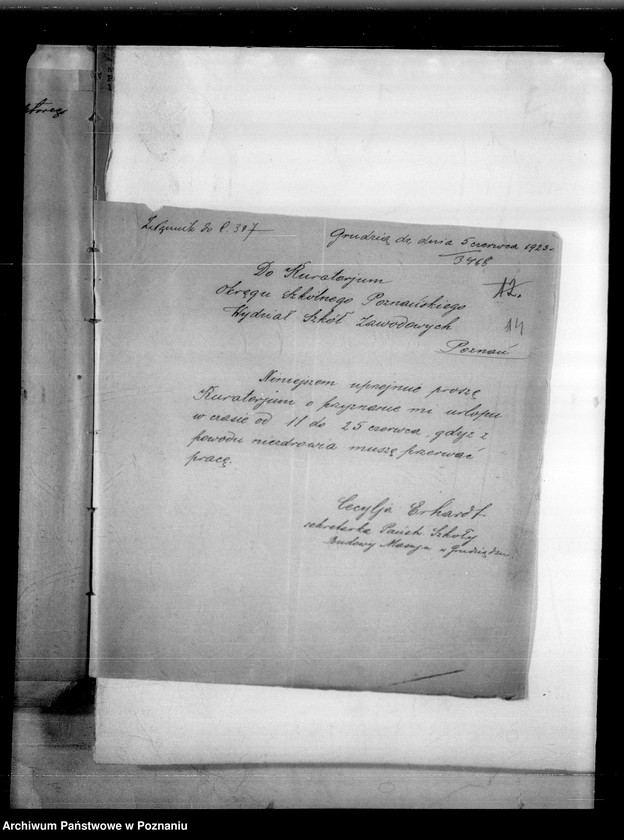 Obraz 18 z jednostki "Ogólne personalia Szkół zawodowych"