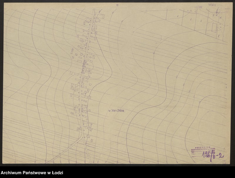 Obraz 2 z jednostki "Plan miasta Łodzi Sekcja NW 7"