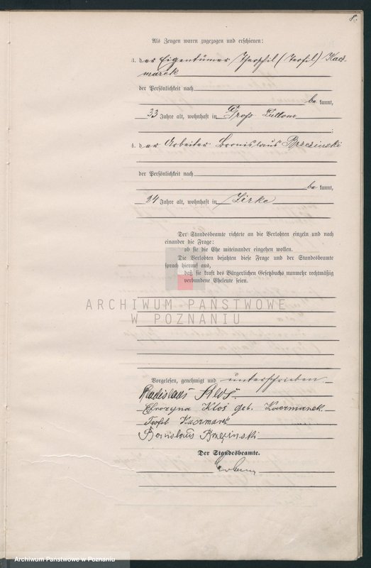 Obraz 11 z jednostki "Heirats-Haupt-Register"