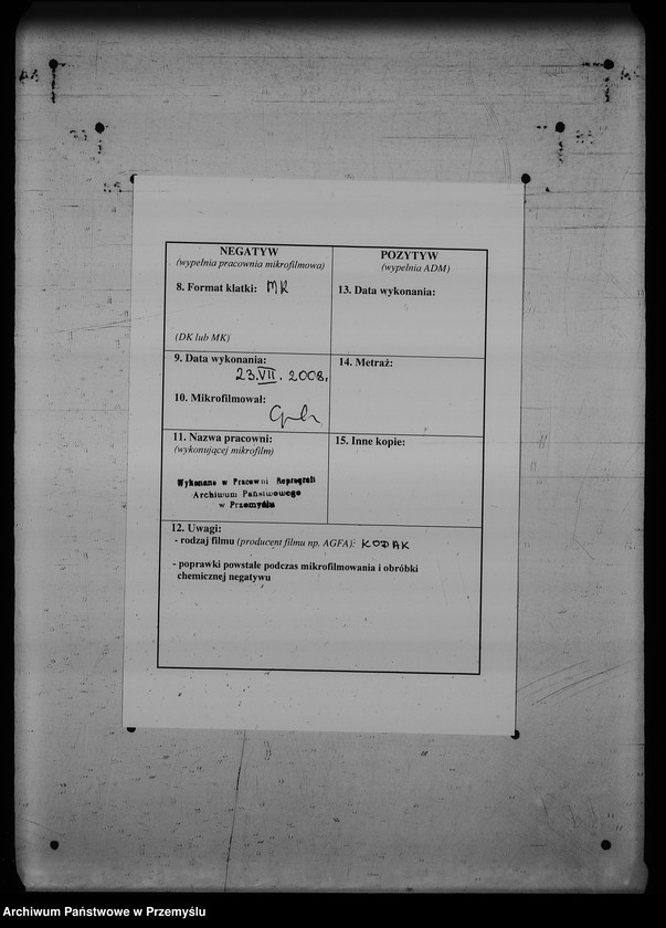 image.from.unit.number "[Kopie ksiąg metrykalnych parafii Święte z filią Zadąbrowie (dekanat Radymno)]"