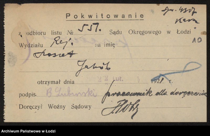 Obraz 12 z jednostki "Jakób Sochet – wyrób towarów bawełnianych"