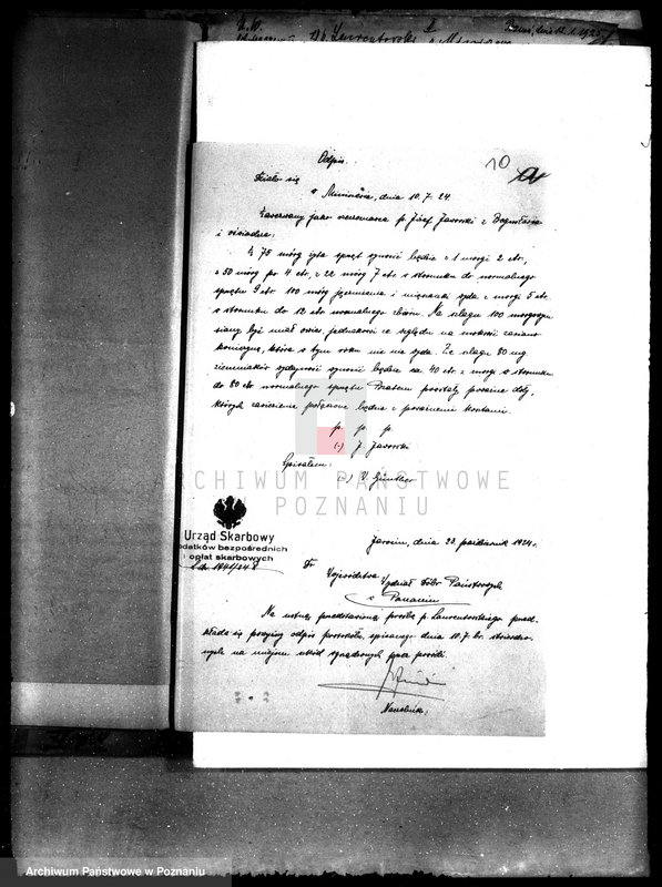 Obraz 14 z jednostki "Akta dotyczące czynszu dzierżawnego majętności Miniszew"