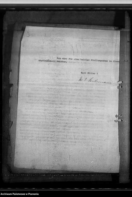 Obraz 7 z jednostki "Auseinandersetzung des Rittergutes Strenz mit der Gemeinde Hirscheck, Kreis Kempen. Auflösung von Gutsbezirken"