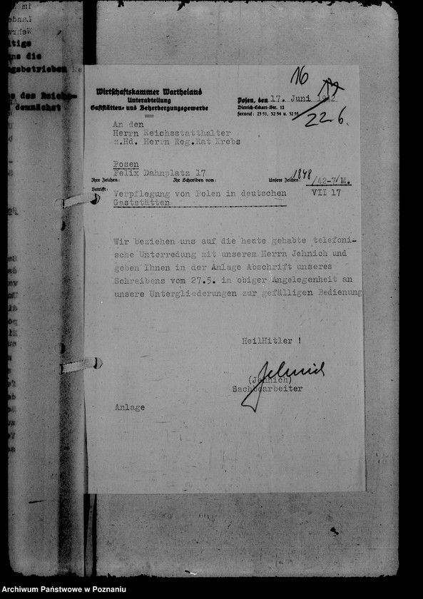 Obraz 20 z jednostki "Przepisy dla ludności polskiej w sprawie korzystania z restauracji"