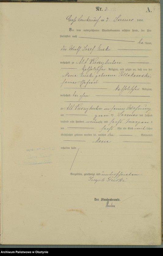 image.from.unit.number "Geburts-Haupt-Register Nr 1 - 121"