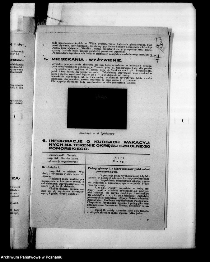 Obraz 16 z jednostki "Kursy nauczycieli wakacyjne- Programy, dzienniki zajęć, sprawozdania"