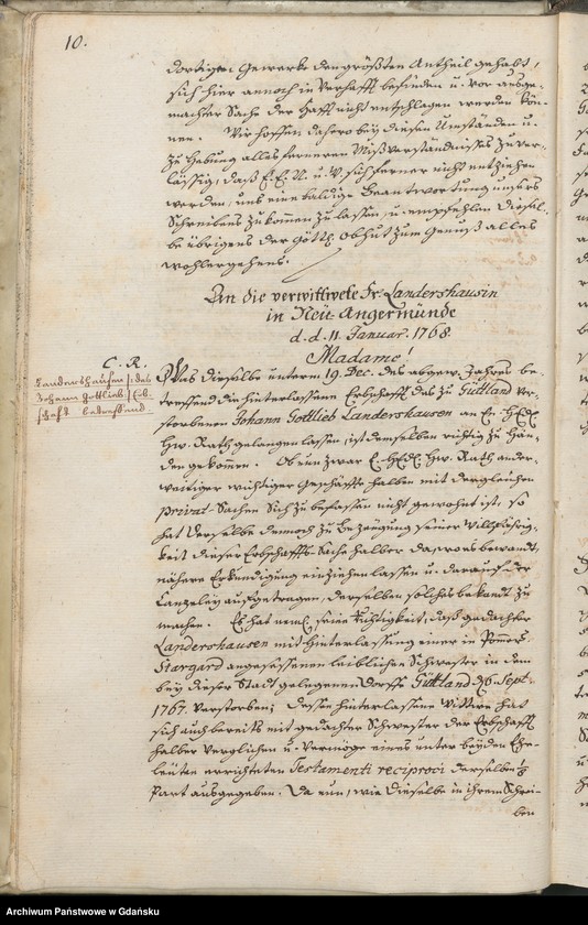 image.from.unit.number "[Liber missivarum]. Namen - Register […]. Register der in den Briefen […] enthaltenen Sachen"