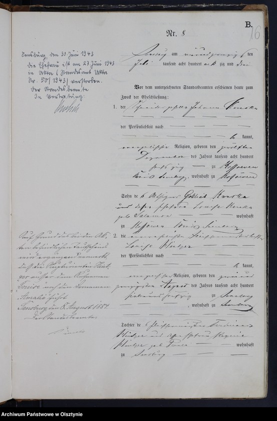 image.from.unit.number "Heiraths-Haupt-Register Nr 1 - 30"