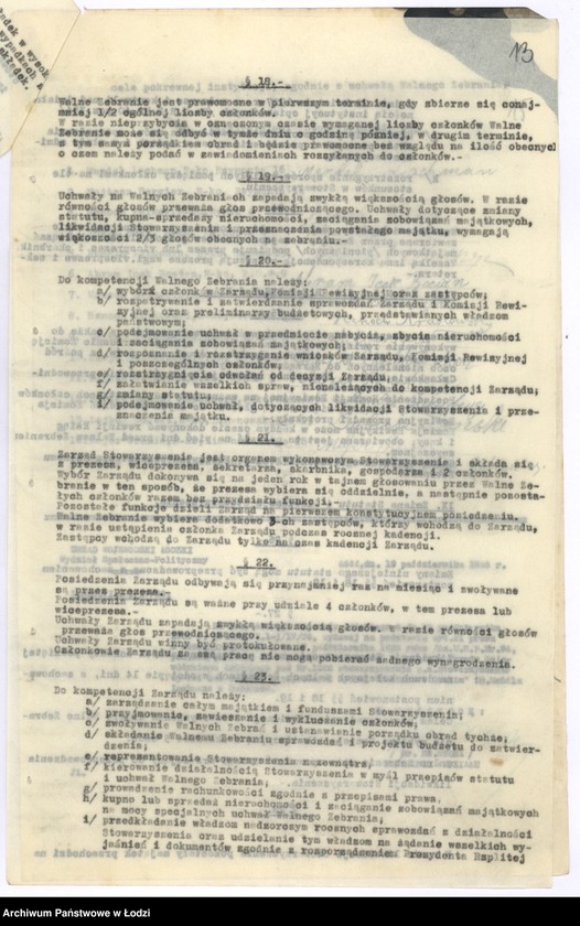Obraz 16 z jednostki "Stowarzyszenie opieki nad ubogimi przejezdnymi żydami "Hachnosat-Orchim" im. M. Lachmana w Radomsku"