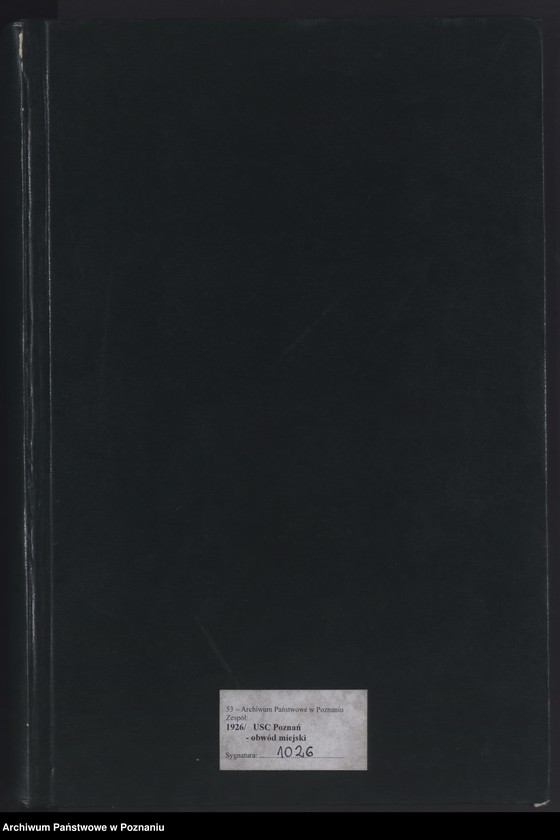 Obraz 1 z jednostki "[Rejestr główny urodzeń]"