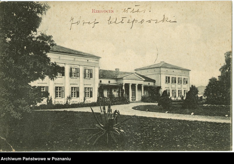 Obraz 1 z jednostki "Rzegocin - pałac Chłapowskich"