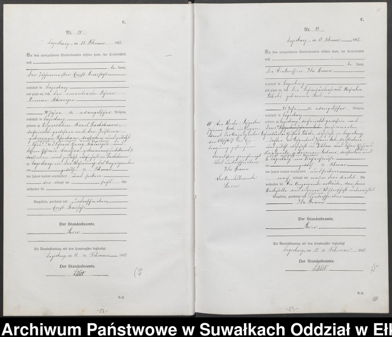 image.from.unit.number "[Sterbe-Neben-Register des Preussischen Standes-Amtes Angerburg Kreis Angerburg]"