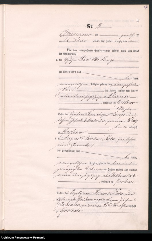 Obraz 20 z jednostki "Księga małżeństw"