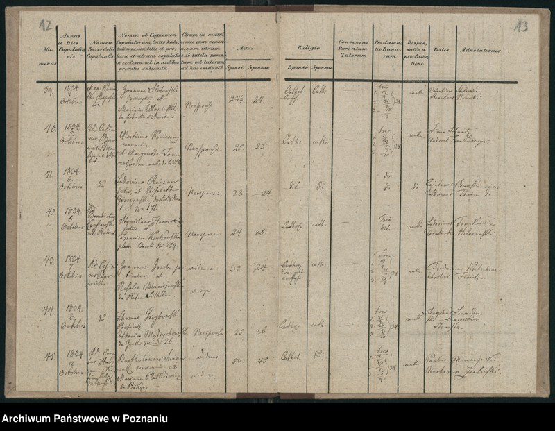 Obraz 9 z jednostki "Księga małżeństw"