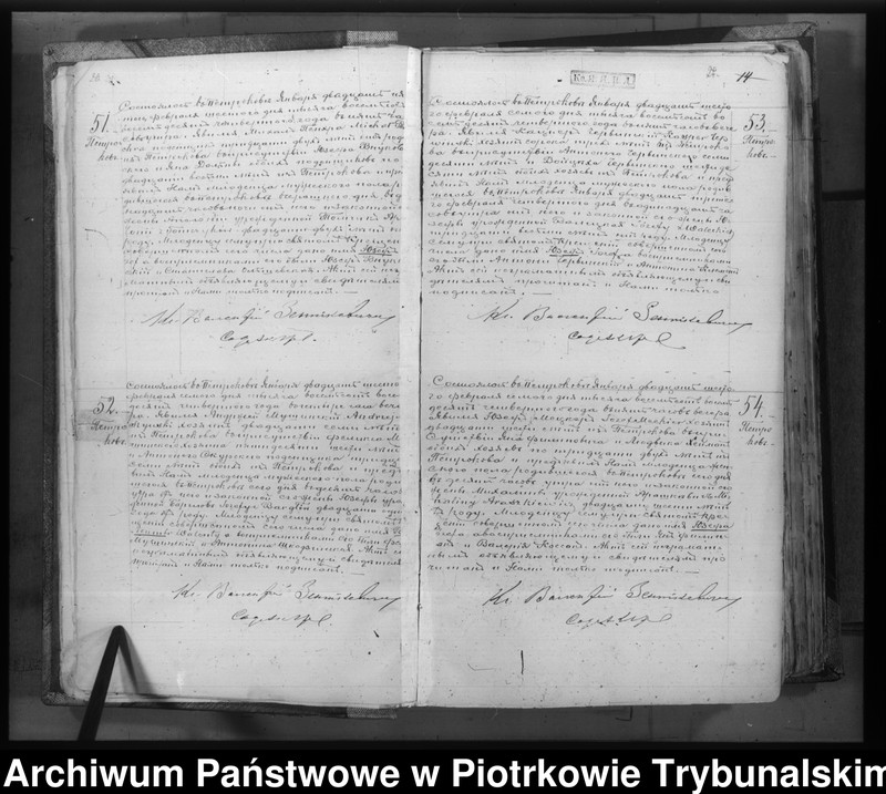 Obraz 18 z jednostki "[Księga duplikat aktów urodzonych, zaślubionych i zmarłych]"