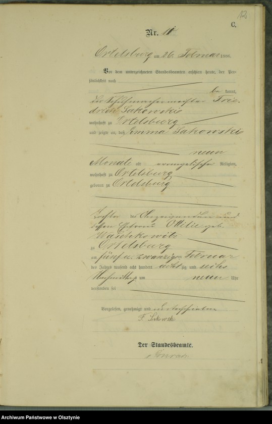 image.from.unit.number "Sterbe-Haupt-Register Nr 1 - 74"