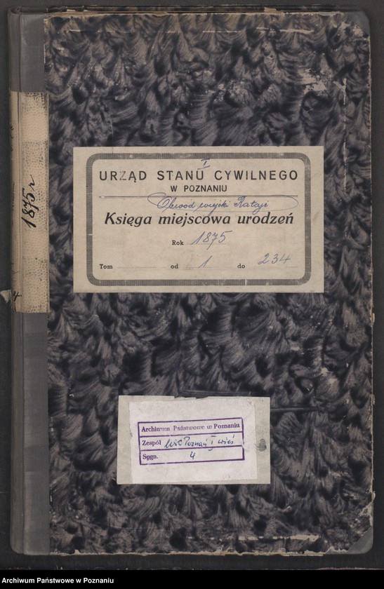 Obraz 3 z jednostki "Księga urodzeń"