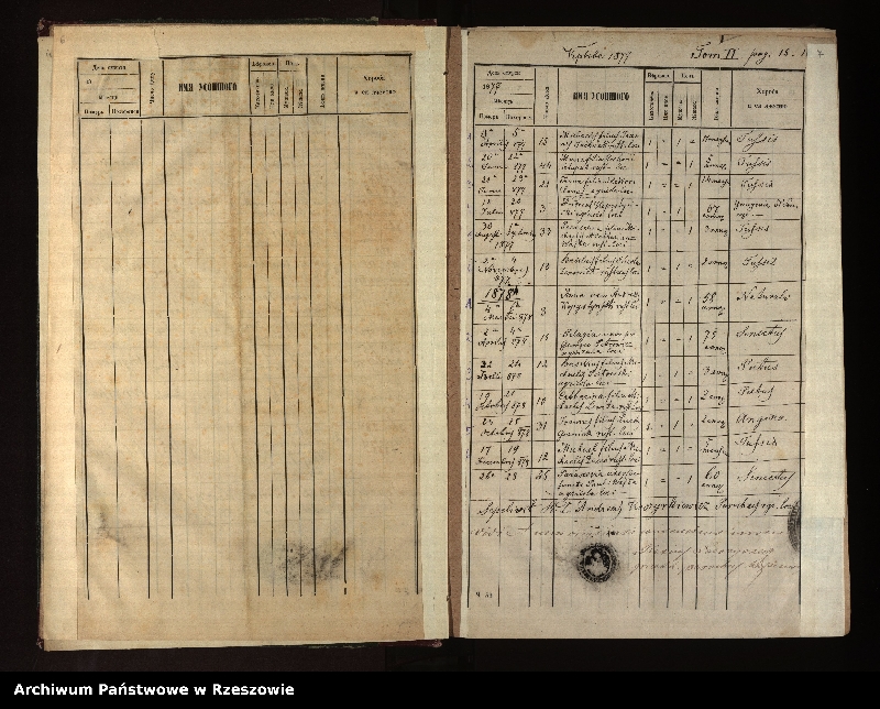 Obraz 7 z jednostki "Księga urodzeń, małżeństw i zgonów dla miejscowości Krywe (Krzywe), Hulskie i Tworylne"