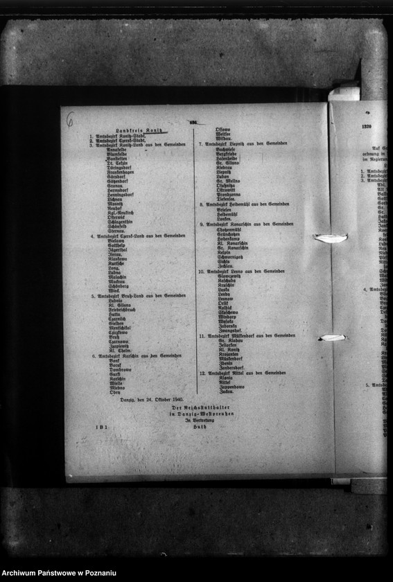 Obraz 10 z jednostki "Schriftwechsel mit den Kreisen aus Ostund Westpreussen - w sprawie Niemców, którzy zginęli w 1939 roku"
