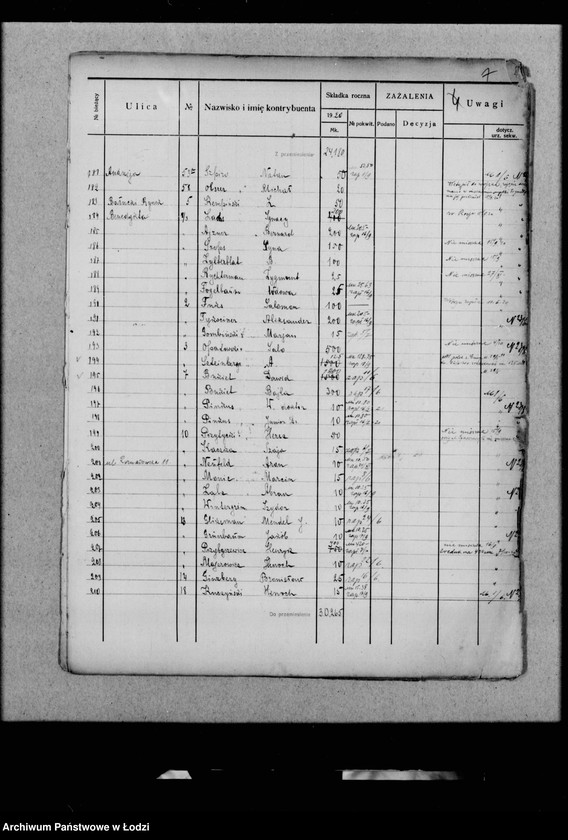 Obraz 10 z jednostki "Rejestr poborczy"