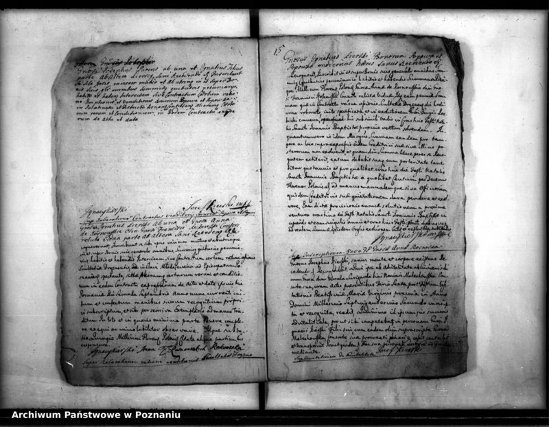 Obraz 18 z jednostki "Inscriptiones, resignationes [protocollon]"