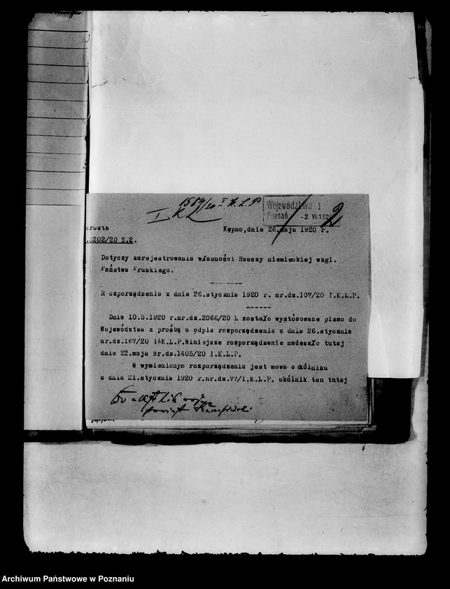 Obraz 6 z jednostki "Świadczenia wojenne powiatu kępińskiego"