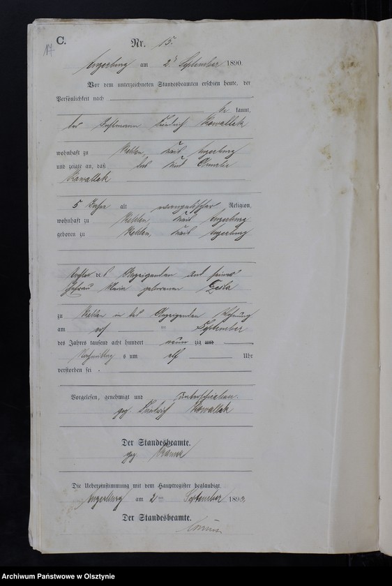 image.from.unit.number "Sterbe-Neben-Register Nr 1 - 20"