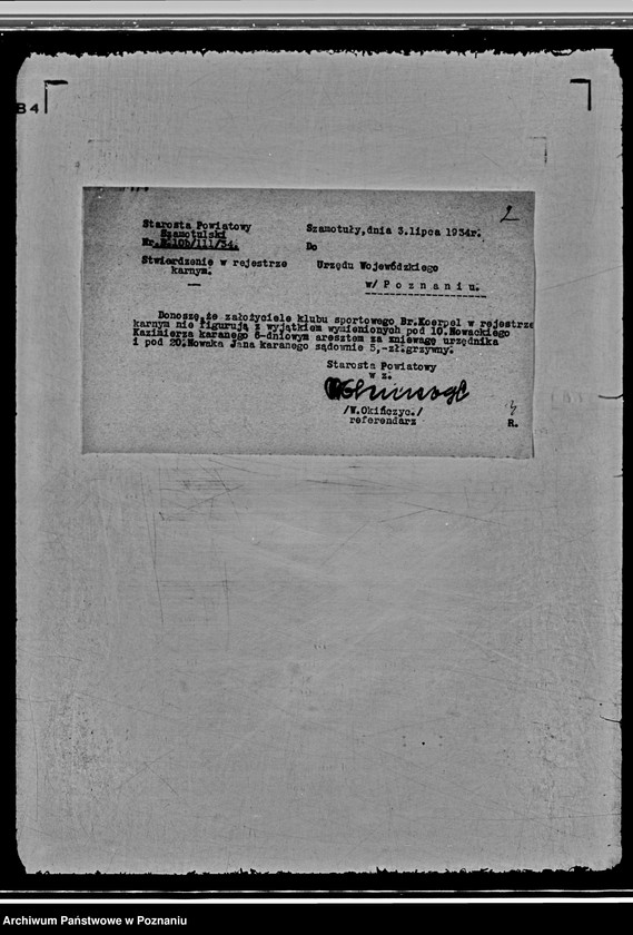 Obraz 6 z jednostki "Klub Sportowy Braci Koerpel w Szamotułach"