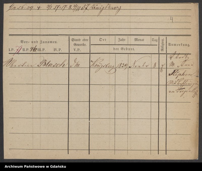 image.from.unit.number "Karty meldunkowe: Blas - Bliesnowski"