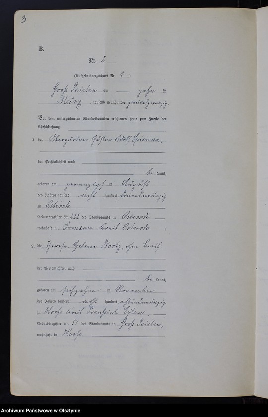 image.from.unit.number "Heiraths-Neben-Register Nr 1 - 15 [ Księga małżeństw - wtóropis ]"