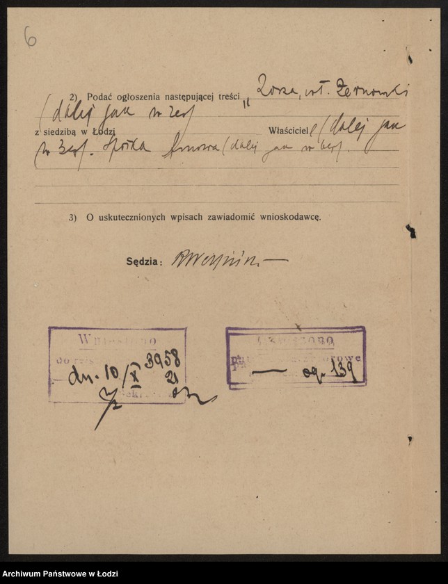 Obraz 8 z jednostki "Zorza – Josek Żernicki, Andrzej Szmegda, Gerszek Berman – fabryka gilz"