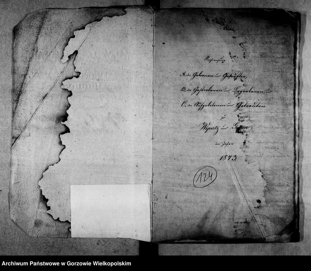 image.from.unit.number "Duplikate der Kirchenbücher von Wepritz und Friedrichstadt (Wieprzyce i przedmieście Gorzowa Wielkopolskiego), Giesen (Jeże)"