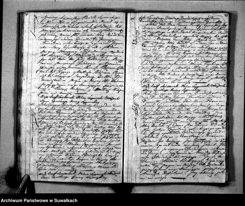 Obraz 16 z jednostki "Księga Aktów Urodzenia Gminy Leypuńskiej od 1-o Stycznia 1823 roku"