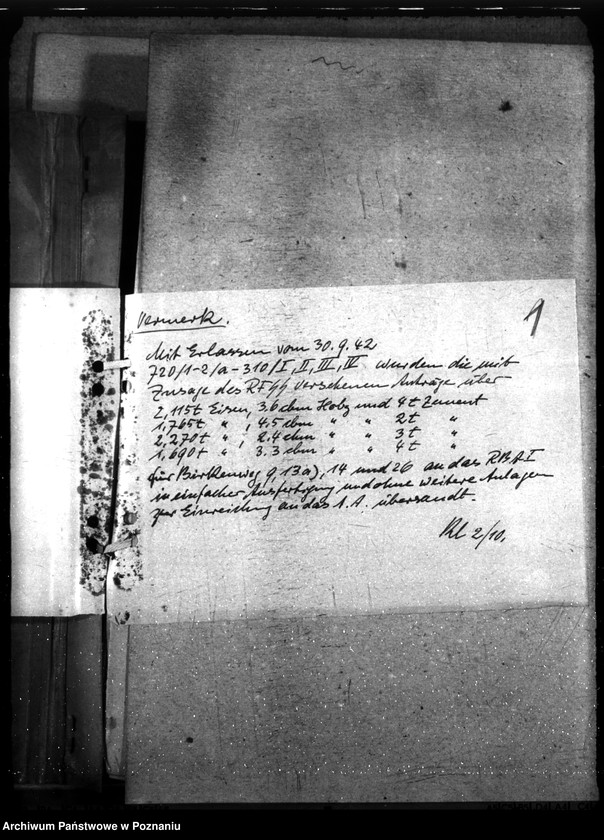 Obraz 5 z jednostki "Schaffung von Mietwohnungen für die Ordnungspolizei und Kriminalpolizei. Allgemein"