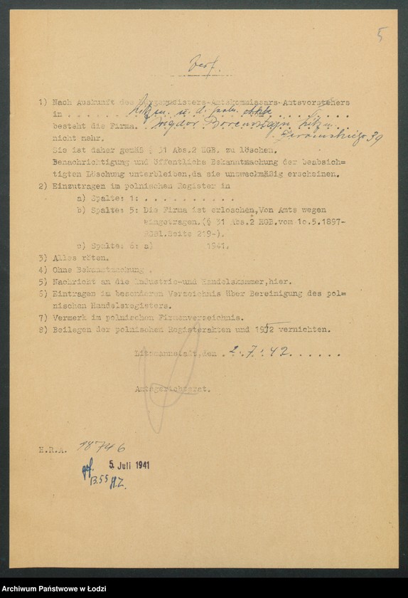 Obraz 7 z jednostki "Wigdor Borensztajn – sklep kolonialno-spożywczy"