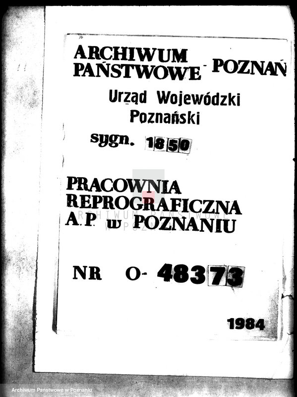 Obraz 1 z jednostki "Domena Żółków /sprawy administracyjne/"