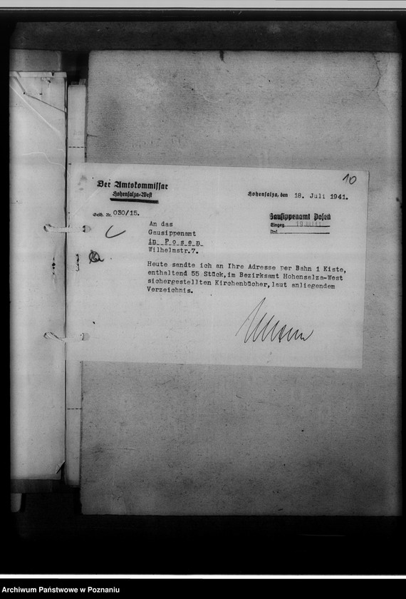 Obraz 14 z jednostki "Einziehungsprotokolle [ksiąg kościelnych] Kreis Hohensalza [powiat inowrocławski]"