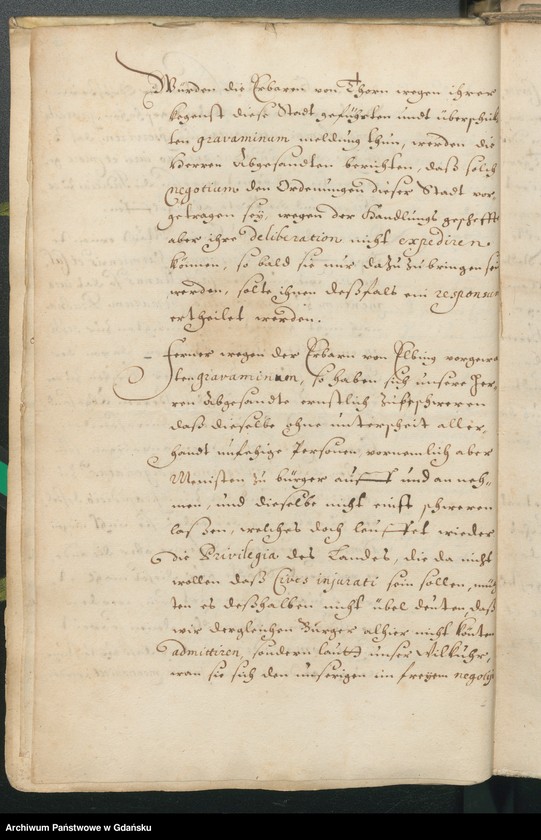 image.from.unit.number "Recesy Stanów, między innymi sejm w Warszawie 25 X - 10 XII 1646"