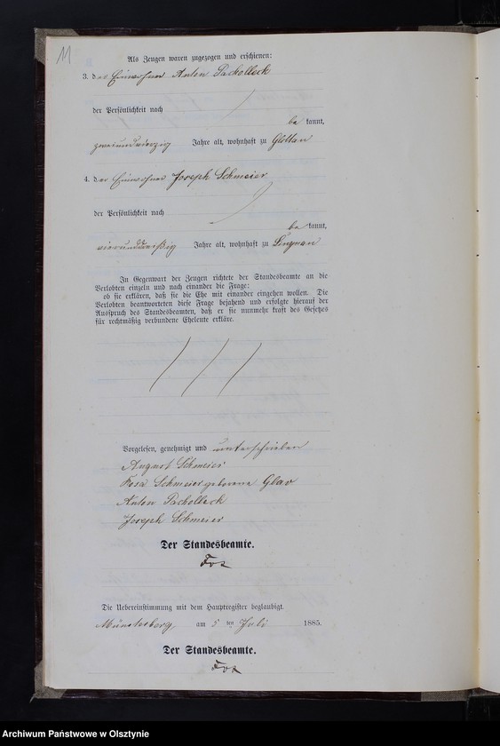 image.from.unit.number "Heiraths-Neben-Register Nr 1 - 11 Sterbe-Neben-Register Nr 1 - 107"