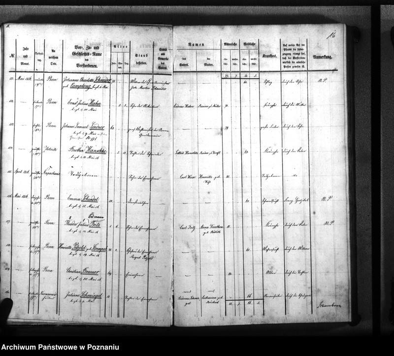 Obraz 14 z jednostki "Sterbenbuch"