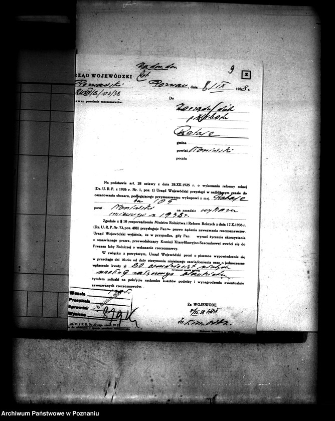 Obraz 13 z jednostki "Operat szacunkowy parcelowanego majątku Rataje powiatu konińskiego"