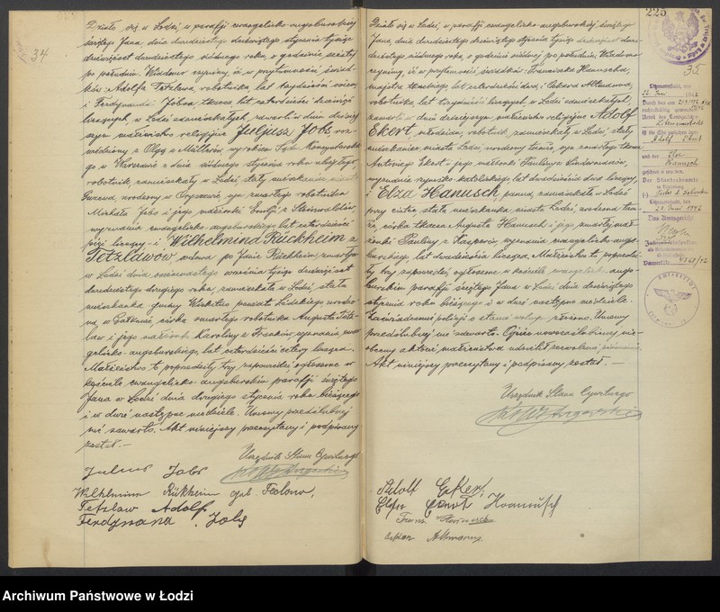 Obraz 20 z jednostki "Akta małżeństw"