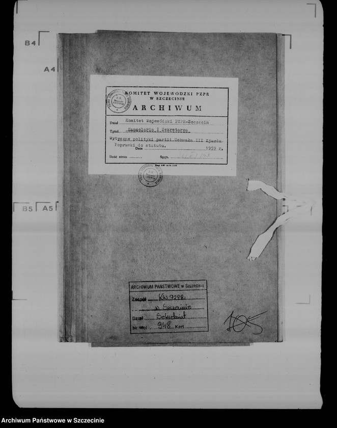image.from.unit.number "Uchwały III Zjazdu Polskiej Zjednoczonej Partii Robotniczej, wytyczne polityki partii, poprawki do statutu"
