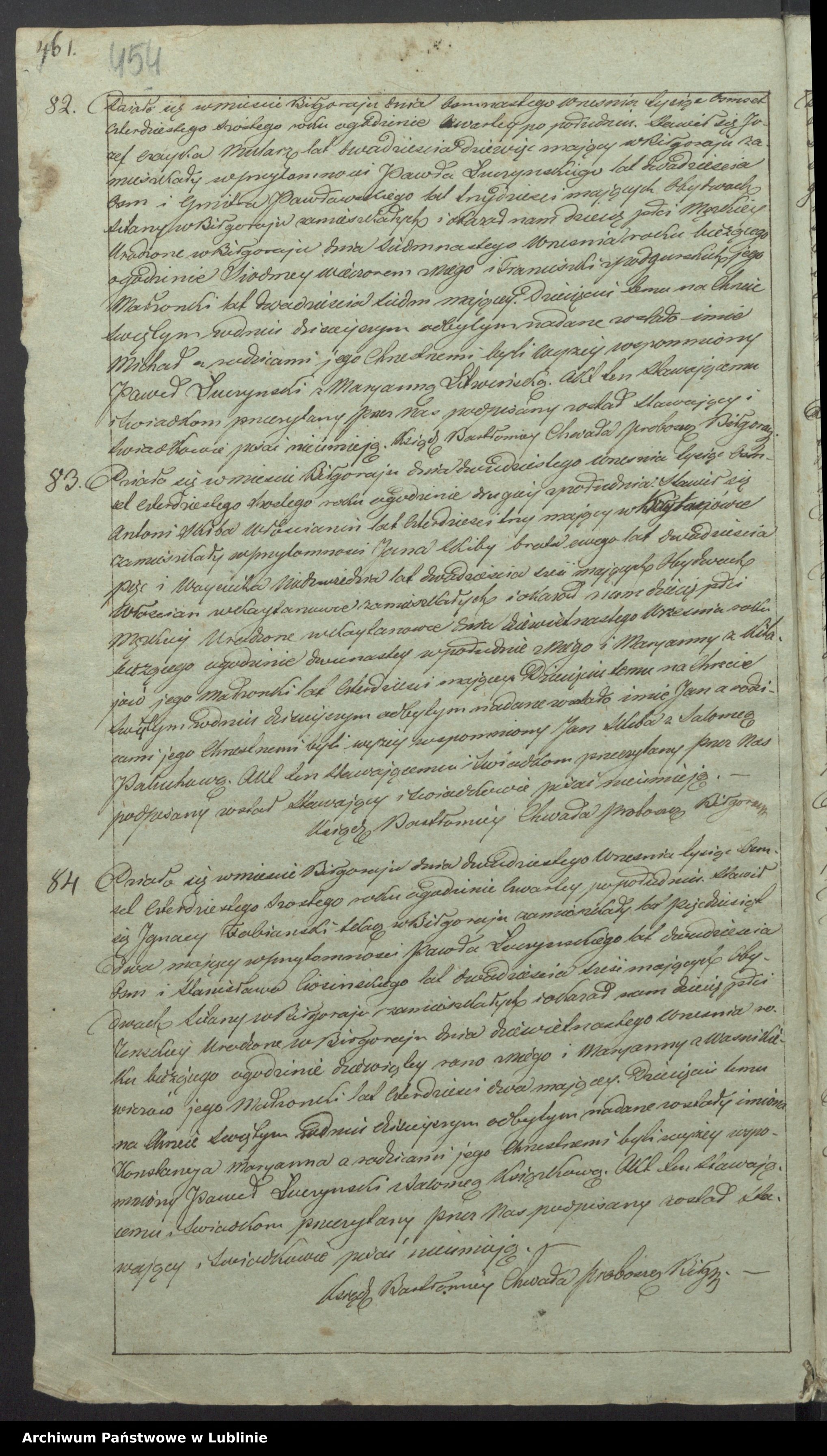 Skan z jednostki: Księga urodzeń