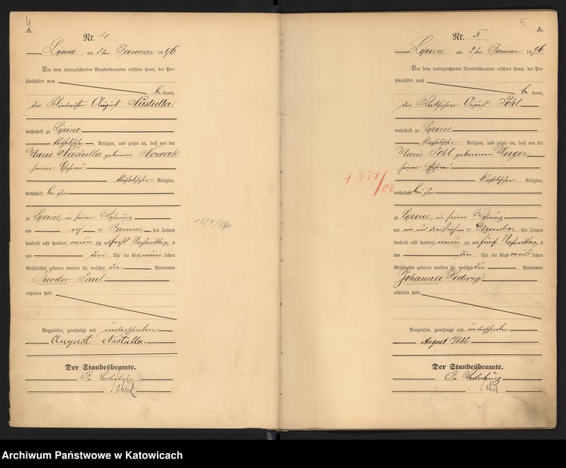 image.from.unit.number "Księga urodzeń T.1 nr 1-600"