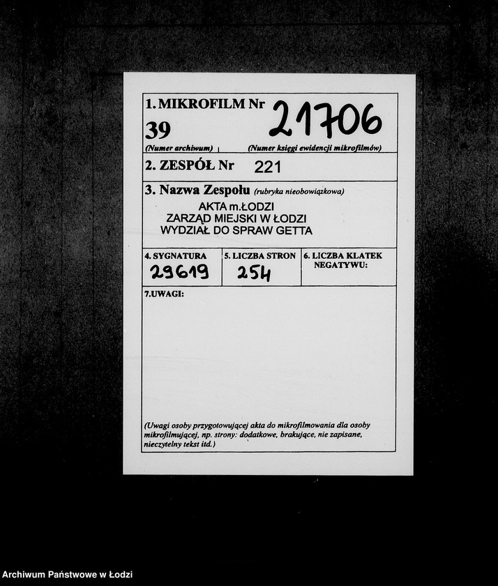 Obraz 2 z jednostki "Konto 00, Kom 1-65 [Zamówienia i rachunki za meble biurowe i sprzęty domowe]"