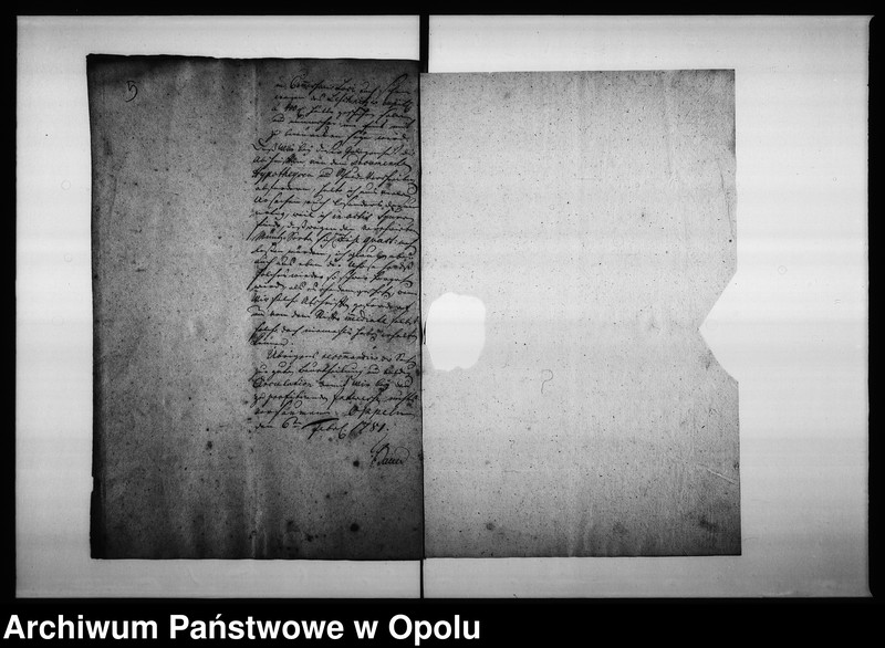 Obraz 8 z jednostki "Acta adhibenda zu denen Rathhäuslichen Actis von Stadt Schulden wegen dem von der Königl: p Cammer zu Breslau aus der Haupt-Armen-Hauss-Casse erhaltenen Darlehn von 5000 rthl. gegen 5 pro Cent Interesse wovon ein gleichmässiges Capital, so bisher zu 6 pro cent verinteressiret werden müssen abgestossen werden soll: Vid: Acta von Bezahlung der Stadt-Schulden: item: Acta wegen Befriedigung der Charlotte Jeltschin"